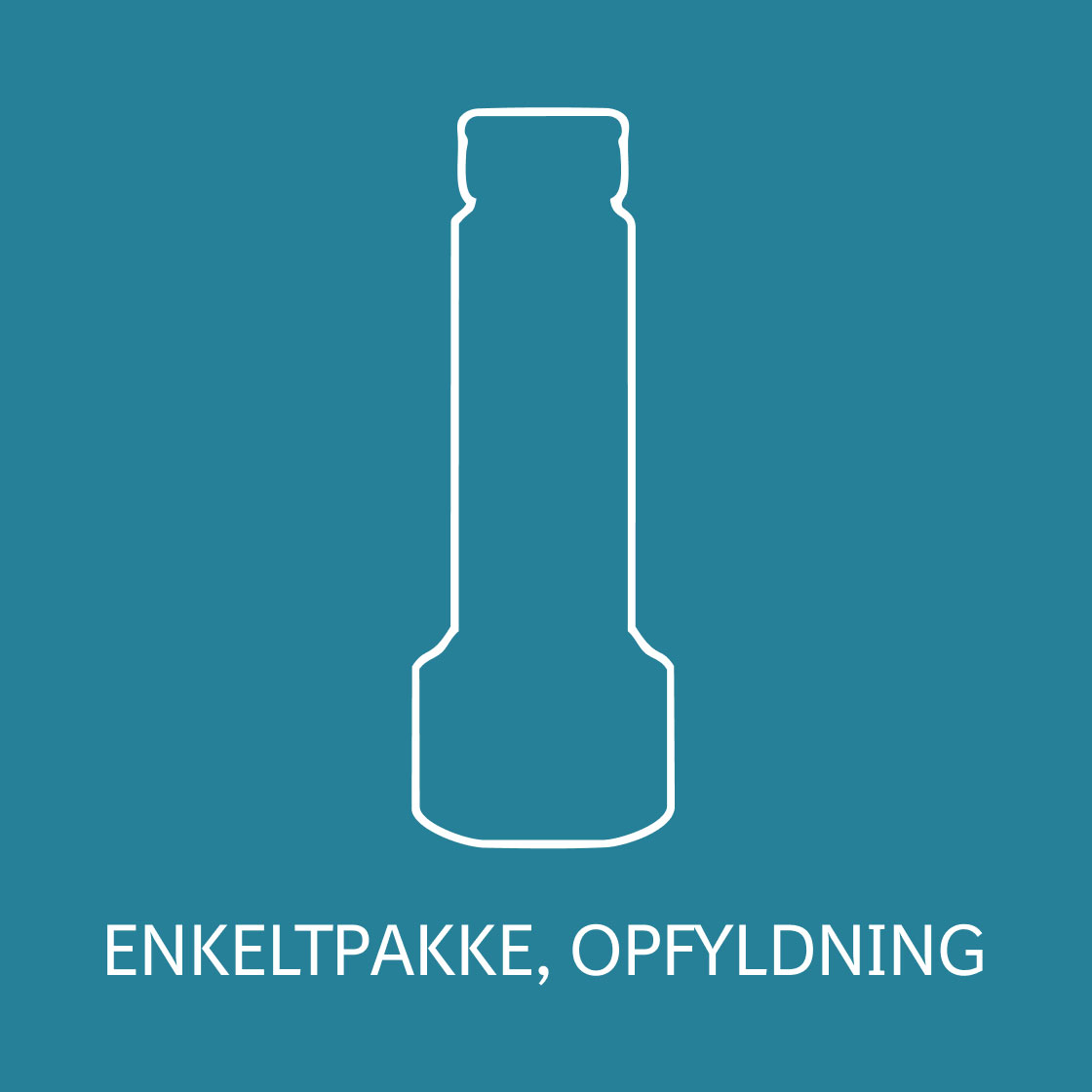 ENKELTPAKKE, OPFYLDNING