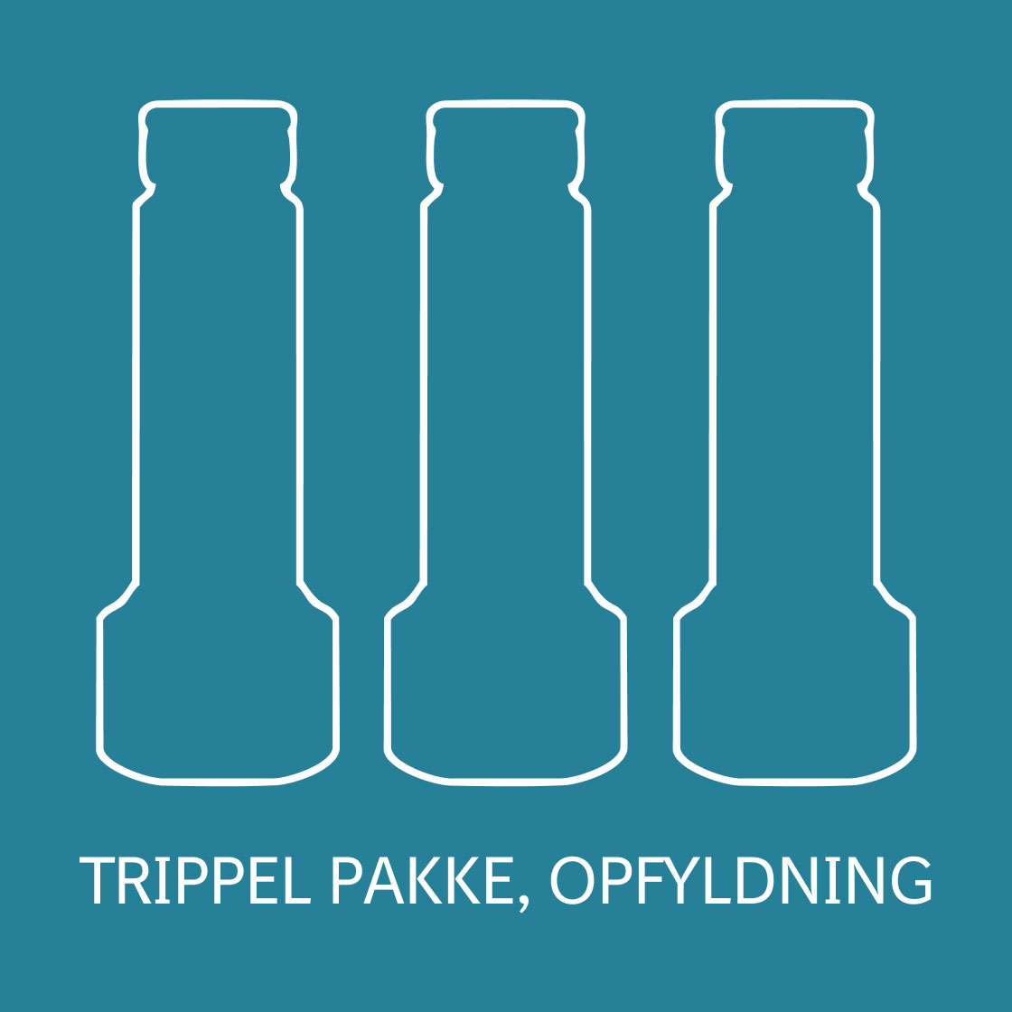 TRIPPEL PAKKE, OPFYLDNING
